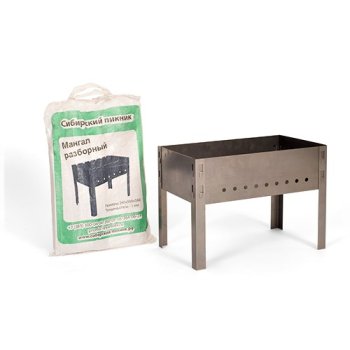 Мангал складной 10922-0111 38х24х28 см 1 мм