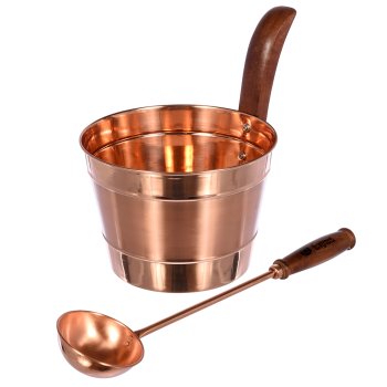 Набор банный Банные штучки медь 4л