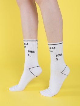 Носки унисекс OEMEN PW748-2 р.36-39 цвет белый