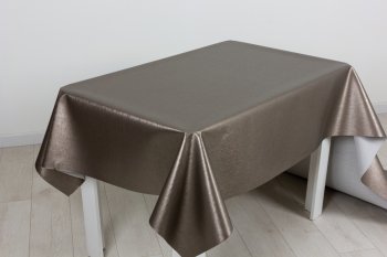 Клеенка в рулонах ПВХ 15х 1,4м цвет коричневый