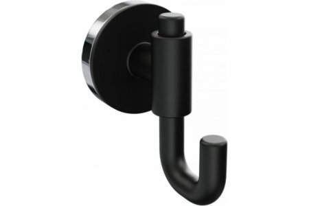 Крючок одинарный LORD цвет черный