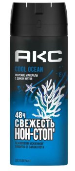 Дезодорант АКС Прохладный океан спрей,  150 мл мужской