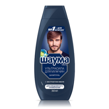 Шампунь Schauma Сила и объём для нормальных и жирных волос 360 мл мужской объем