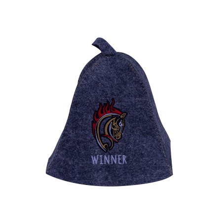 Шапка для бани Rusher "WINNER" полушерсть