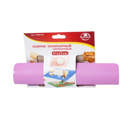 Коврик кулинарный Мультидом AN80-93 силикон 41 х 27 см