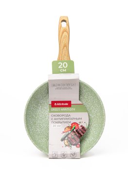 Сковорода Attribute GREEN HARMONY Ø20см h4,5см