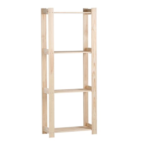 Стеллаж деревянный 4 полки