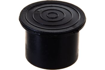 Ножка-заглушка Ø25 мм черный