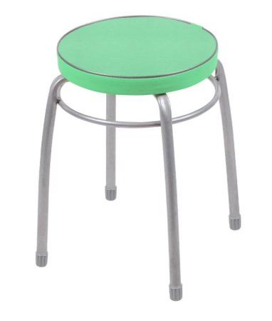 Табурет мятный, форма круг 32х46 см Табурет мятный, форма круг 32х46 см