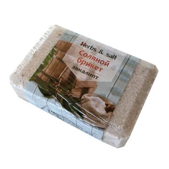 Соляной брикет 1,35кг Эвкалипт брикет