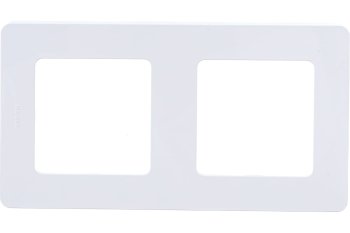 Рамка Legrand Inspiria 2 поста, цвет белый, арт. 673940