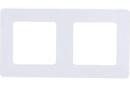 Рамка Legrand Inspiria 2 поста, цвет белый, арт. 673940