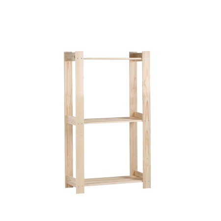 Стеллаж деревянный 3 полки