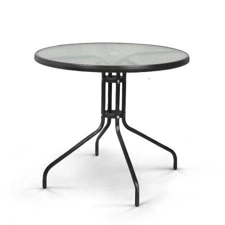 Стол садовый CHST0060 60х60х75 см черный Стол садовый CHST0060 60х60х75 см черный