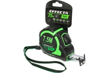 Рулетка Effecta Fort 25 мм 7,5 м