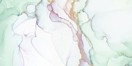 Керамогранит Блисс, декор 1, светло-синий 60,3х30х0,85 см