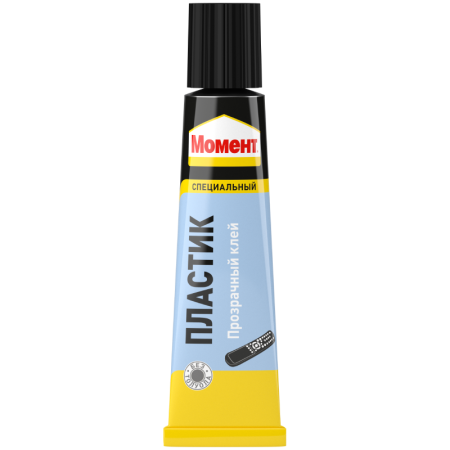 Клей для пластика Момент Пластик прозрачный 30 мл