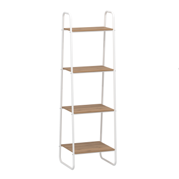 Стеллаж ЗМИ Скандинавия14 1470х450х385мм цвет белый