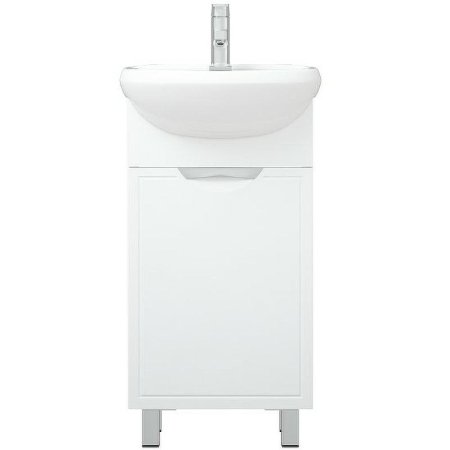 Тумба напольная Монро 85х40х33см цвет белый