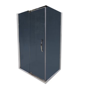 Ограждение душевое ALEX BAITLER Прямоугольное низкий поддон 120х90х200см затемненное стекло