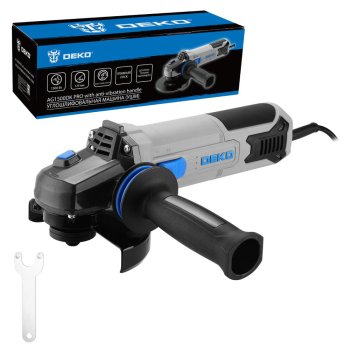 Шлифмашина угловая DEKO AG1500DK PRO  1 500Вт 125мм