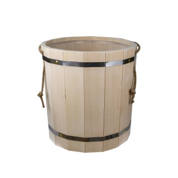 Запарник Лесдар с пластиковой вставкой липа 18л