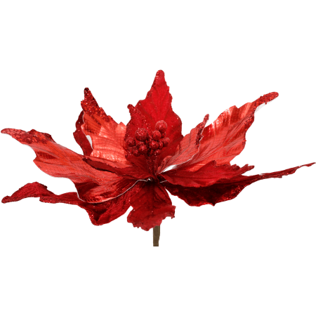 Цветок декоративный Кармин 26х11см цвет бордовый Цветок декоративный Кармин 26х11см цвет бордовый