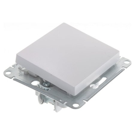 Выключатель встраиваемый Schneider Electric AtlasDesign 1 кл. жемчуг, без подсветки, арт. ATN000411