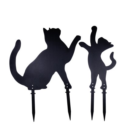 Садовая фигура Кошачья скамейка 38 см Садовая фигура Кошачья скамейка 38 см