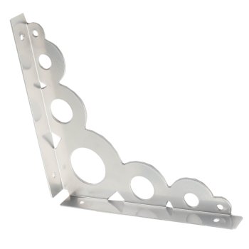 Кронштейн стеновой Металлист декоративный 182х15 мм хром