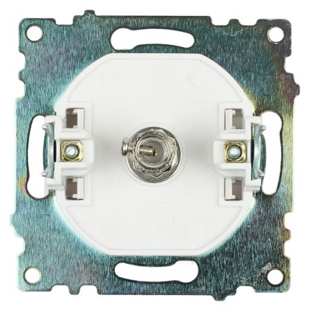 Розетка TV одиночная встраиваемая STEKKER Катрин цвет белый, арт. GLS00-7108-01