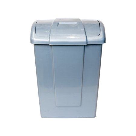 Контейнер для мусора пластик Форте 13л цвет серебристый Контейнер для мусора пластик Форте 13л цвет серебристый