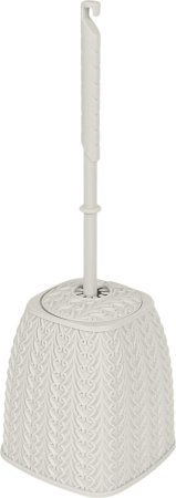 Ершик для унитаза OSLO напольный цвет белый
