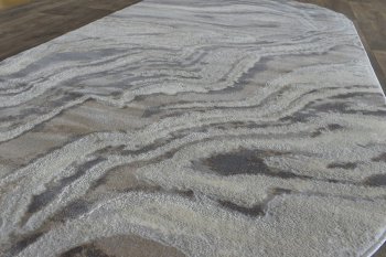 Ковер интерьерный Калипсо овал 3х2м коричневый