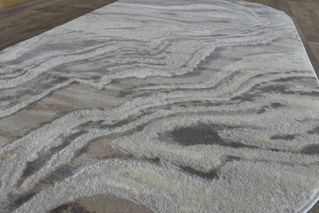 Ковер интерьерный Калипсо овал 3х2м коричневый