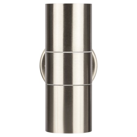 Светильник фасадный настенный ЭРА хром GU10 35Вт