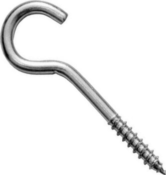 Шуруп-полукольцо 4х40 мм 4 шт