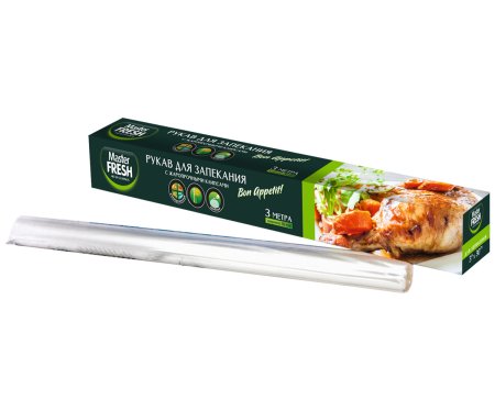 Рукав для запекания рулон 300см 1 шт