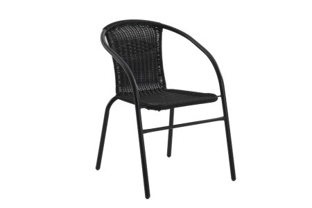 Стул садовый 10922-0002-4 59х53х73см черный