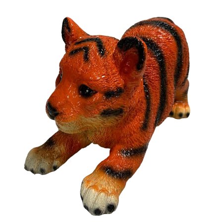 Садовая фигура Тигренок игривый  31 см
