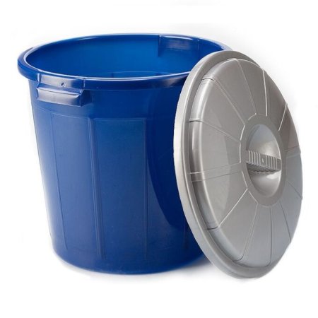 Бак хозяйственный с крышкой Колор 50л