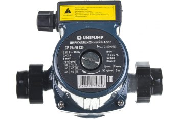 Насос циркуляционный UNIPUMP CP 25-60 72 Вт 220В 130мм