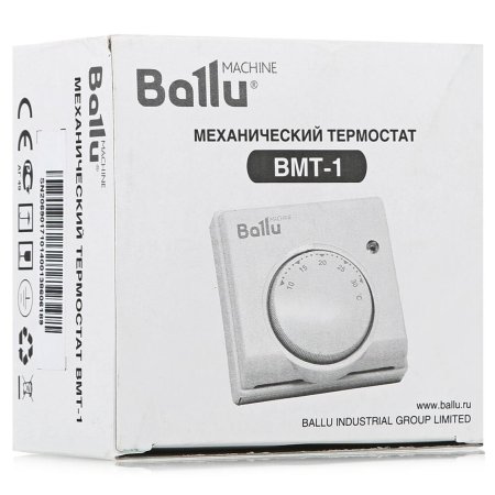 Терморегулятор Ballu ВМТ-1 +10...+30°С 3500Вт