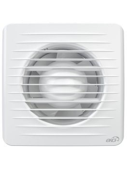 Вентилятор ERA 4 Era Ø100мм белый 150х150х81мм