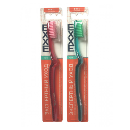 Зубная щетка Exxe Сlassic, жесткость средняя