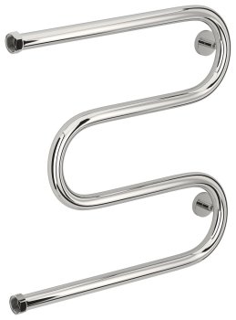 Полотенцесушитель ТЭРА 1" водяной 500х532 мм М-образный хром