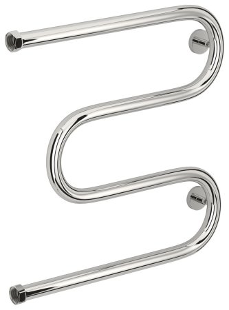 Полотенцесушитель ТЭРА 1" водяной 500х532 мм М-образный хром