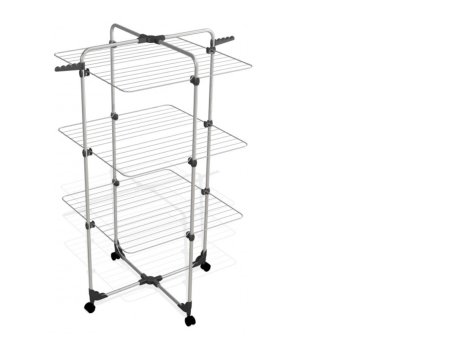 Сушилка для белья напольная Modular 3 Lux Silver 71х71х132 см