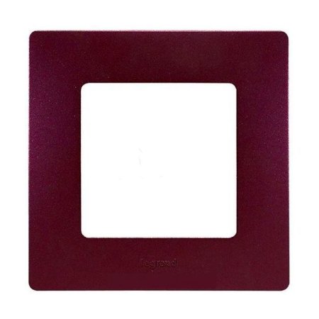 Рамка Legrand Etika 1 пост, цвет сливовый, арт. 672561