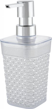 Дозатор для жидкого мыла Neo Luxe пластик цвет белый настольный